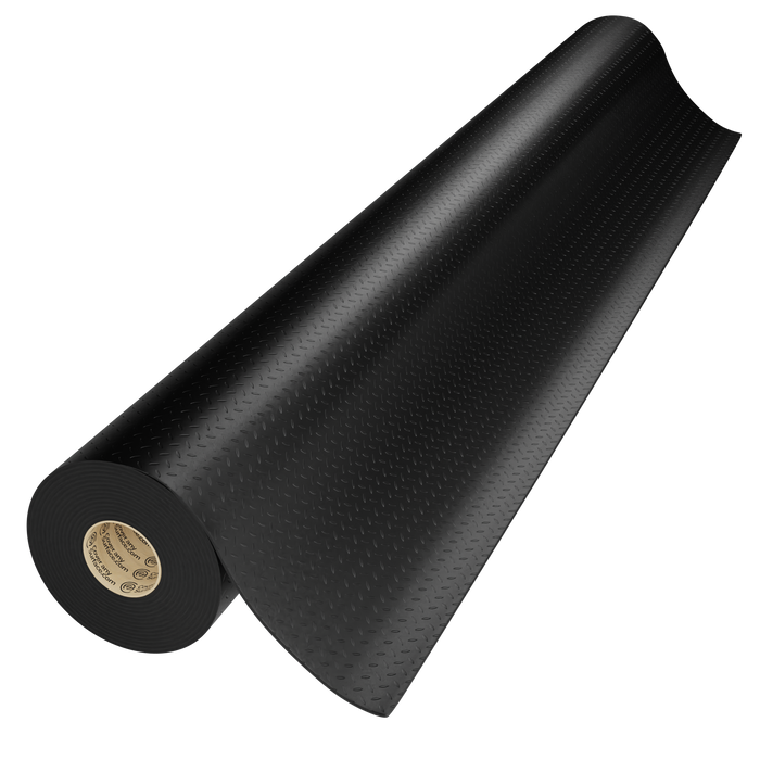 Checker Plate Anti-Slip Rubber Flooring Roll 5mm Thick