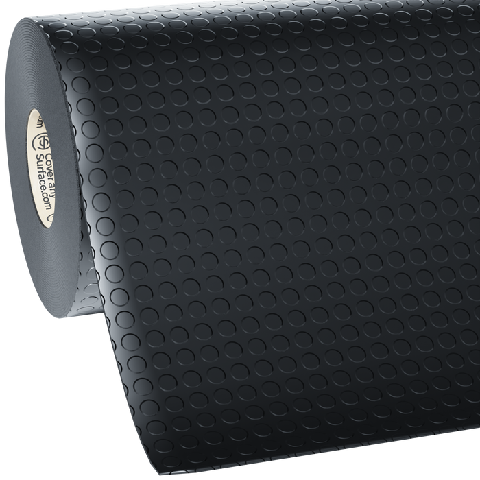 Coin Pattern Anti-Slip Rubber Flooring Roll 3mm Thick