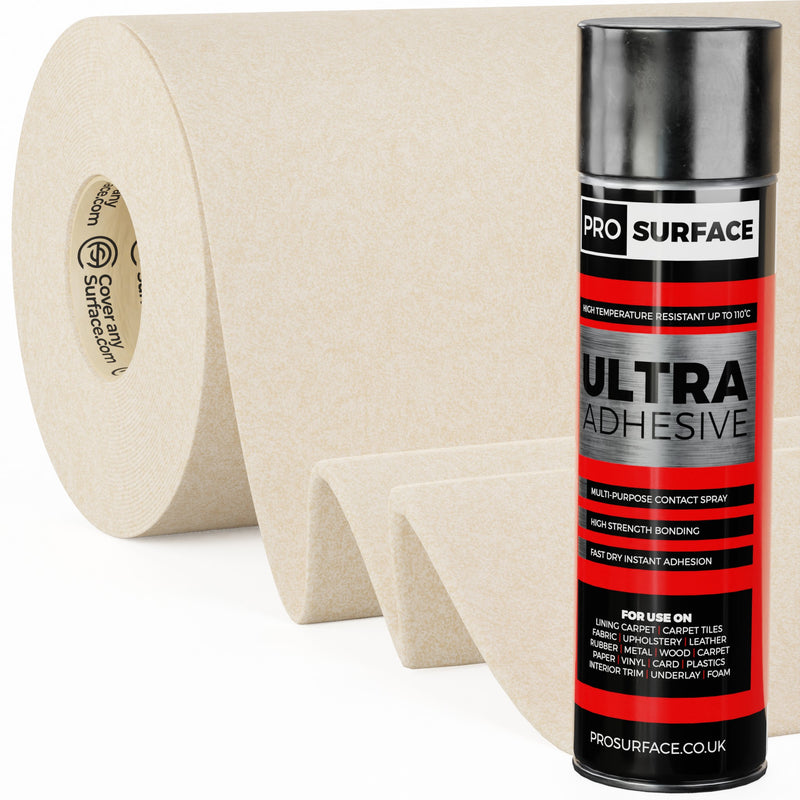 Beige - 4 Way Super Stretch Van Lining Carpet