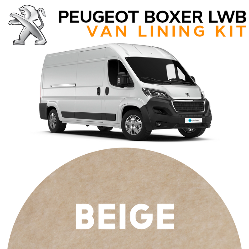 Peugeot Boxer LWB Van Carpet Lining Bundle Kit