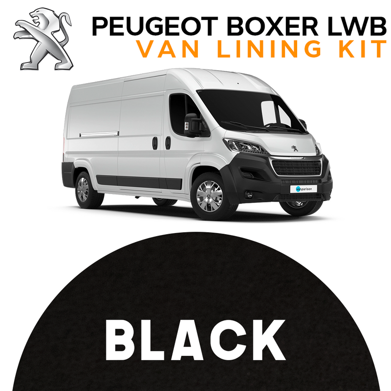 Peugeot Boxer LWB Van Carpet Lining Bundle Kit