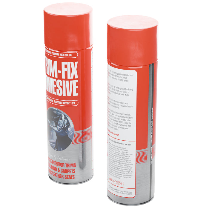 Trim Fix High Heat Adhesive for Car Headliner Applications Etc 