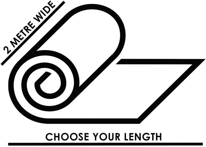 Black -  4 Way Super Stretch Van Lining Carpet