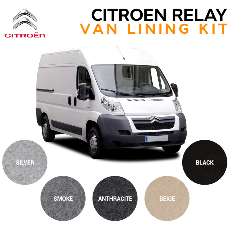 Citroen Relay Van Carpet Lining Bundle Kit