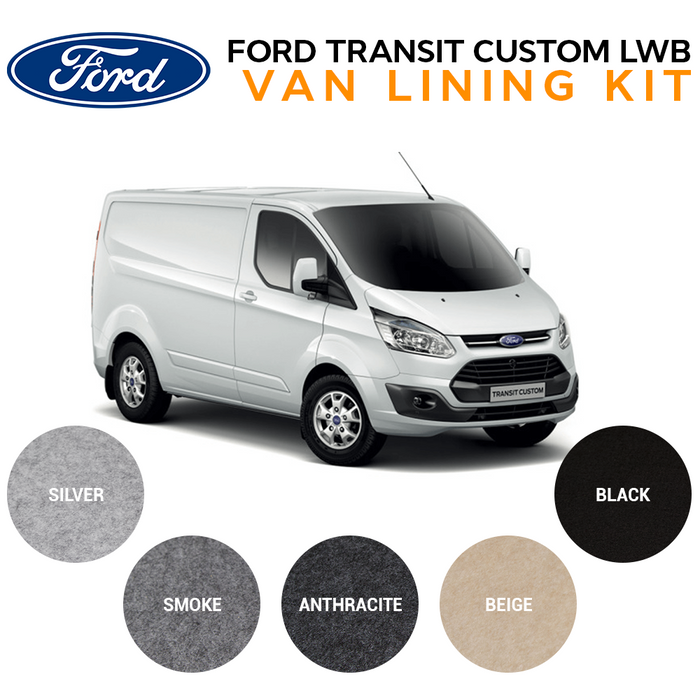 Ford Custom LWB Van Carpet Lining Bundle Kit