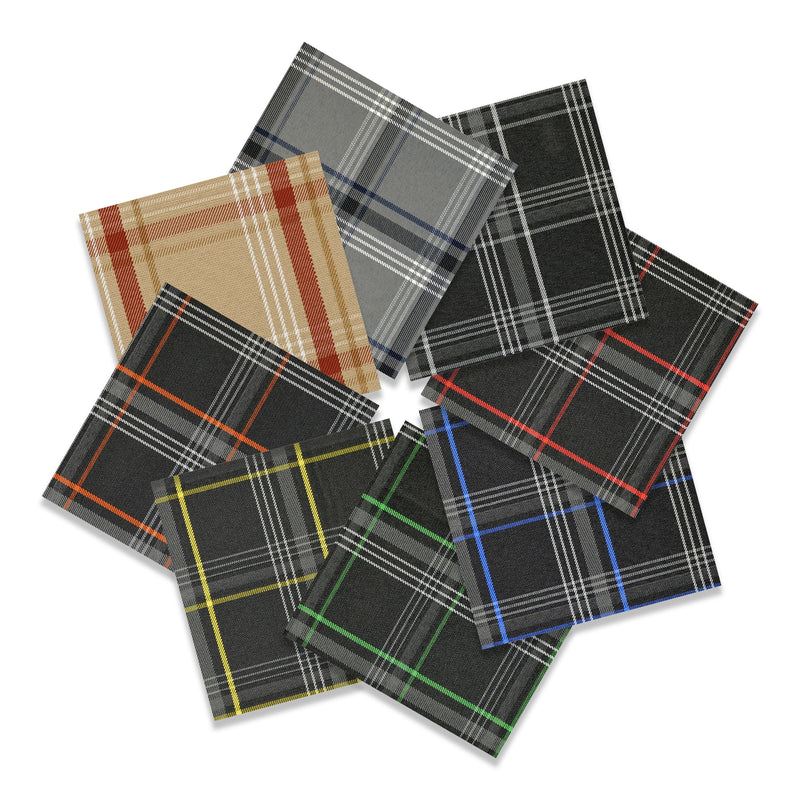 GTI Tartan Seat Upholstery Fabric - coveranysurface.com