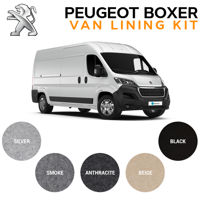 Peugeot Boxer Van Carpet Lining Bundle Kit
