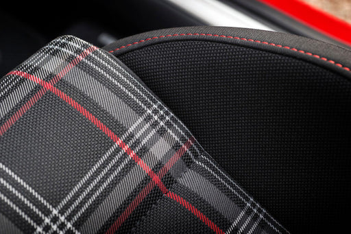 GTI Tartan Seat Upholstery Fabric - coveranysurface.com