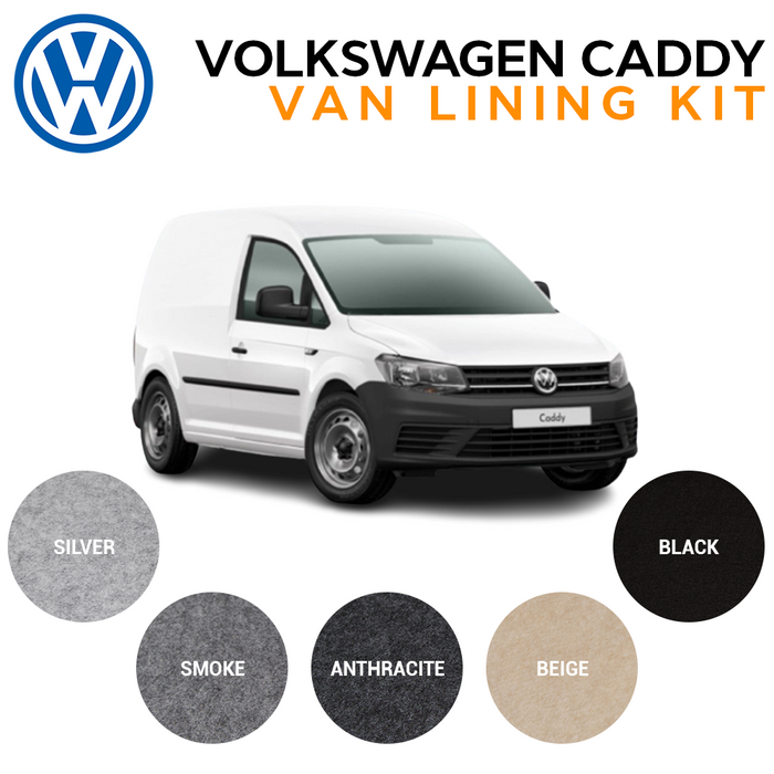 VW Caddy Van Carpet Lining Bundle Kit