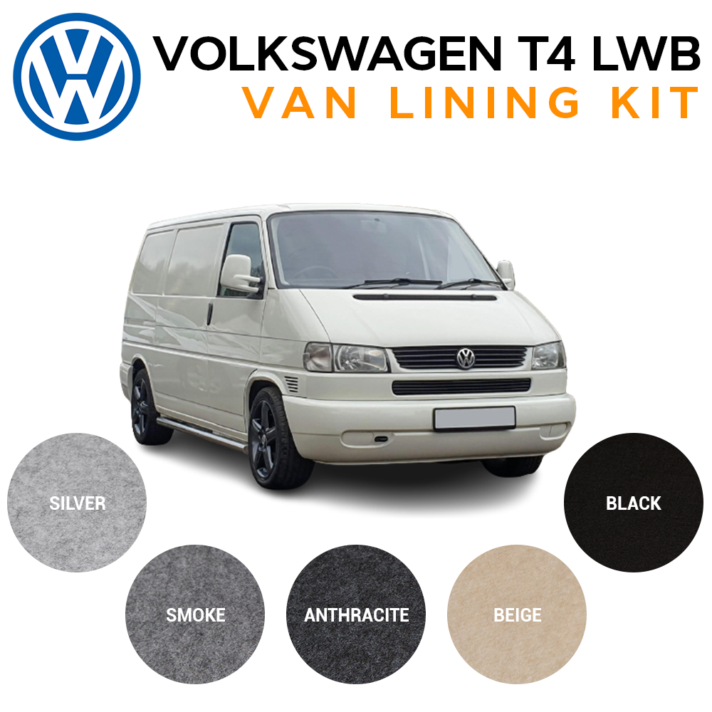 VW T4 LWB Van Carpet Lining Bundle Kit - CoverAnySurface.com ...